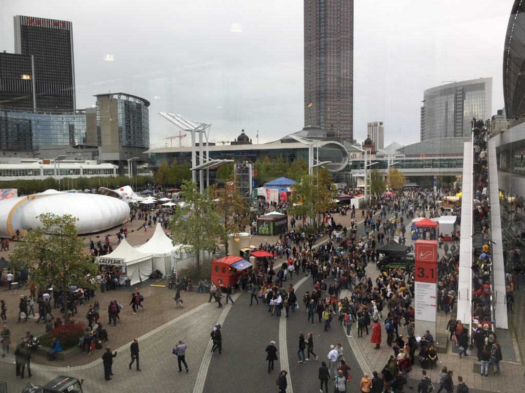 auf der frankfurter buchmesse