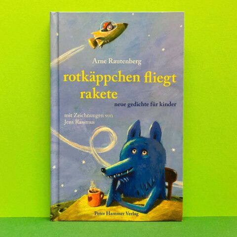 buchcover rotkäppchen fliegt rakete