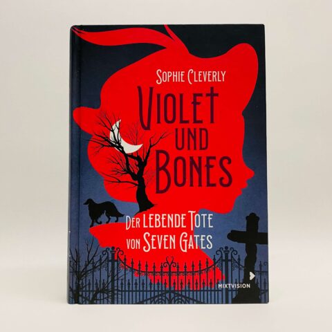buchcover violet und bones - der lebende tote von seven gates