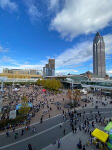 Auf der Frankfurter Buchmesse 2022